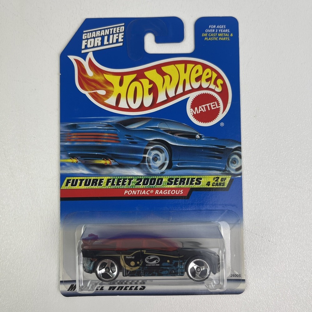 Hot Wheels Future Fleet 2000 Series 2 of 4 Cars‎ Pontiac Rageous 1999